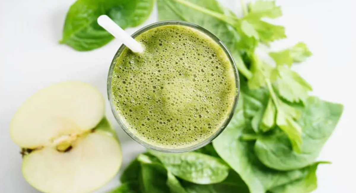 Batido de frutas y verduras para bebés