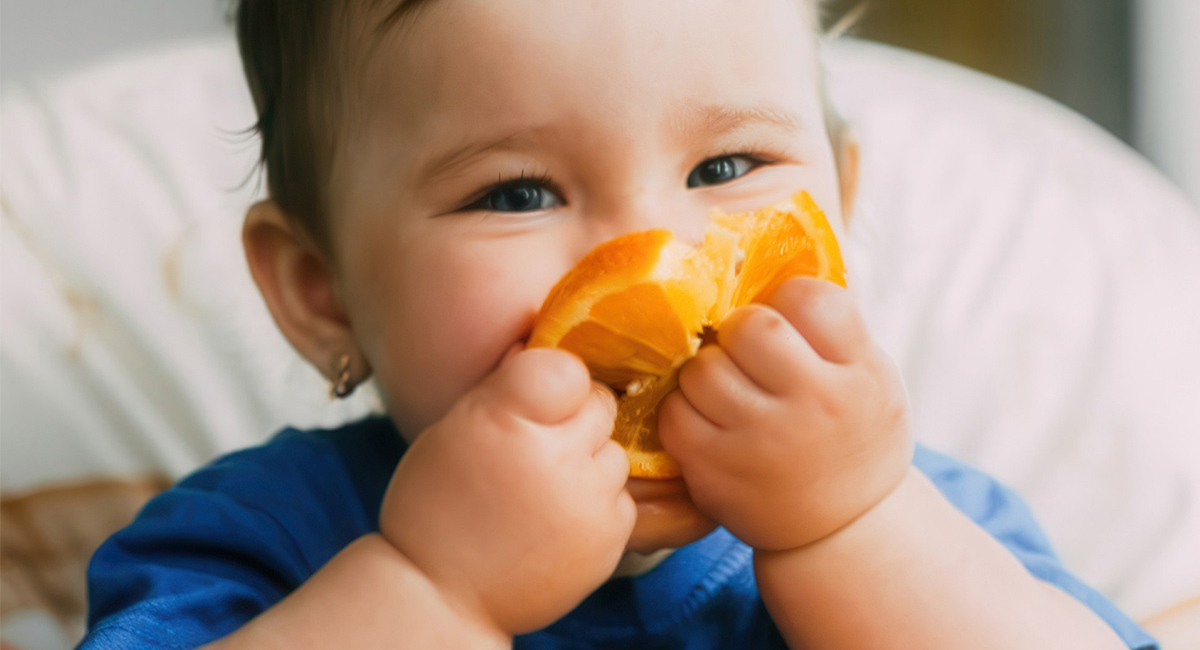 Alergias a la fruta en bebés