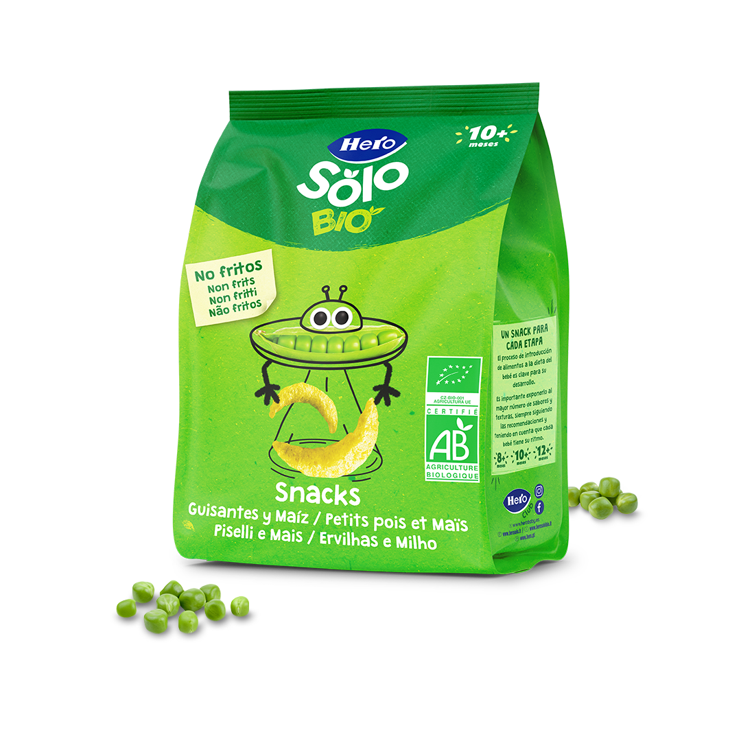 Bio Snacks Guisantes y maíz