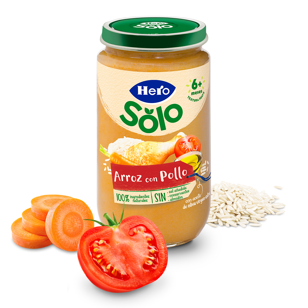 Tarrito Hero Solo arroz con pollo